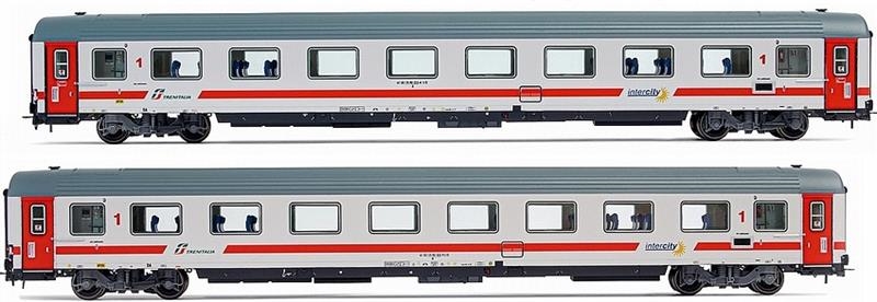 Rivarossi HR4315 - Trenitalia Set carrozze tipo Gran Conforto Intecity Day di 1^ classe